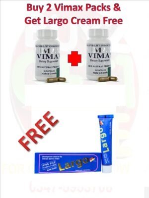 Buy 2 Vimax & Get lago Cream Free