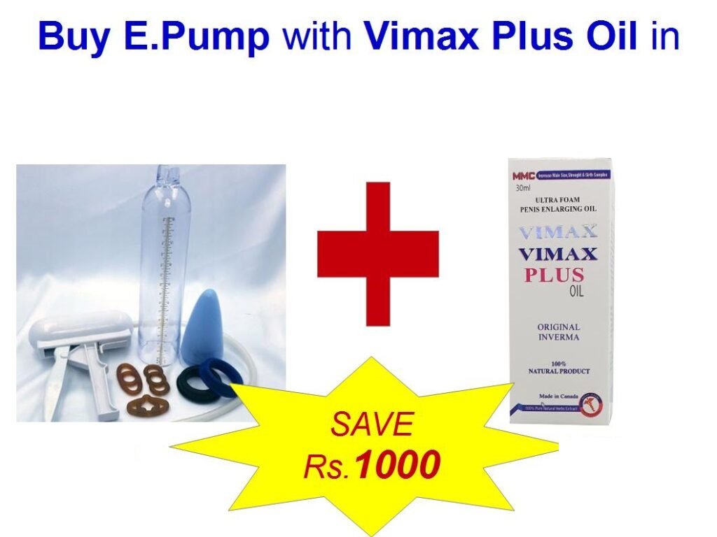 Buy Enlargement Pump with Vimax Oil